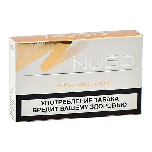 Стики NMATE NUSO - GOLD (Табачный, блок - 10 пачек) купить в Тольятти