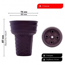 Чаша Gelato Cioccolato Clea