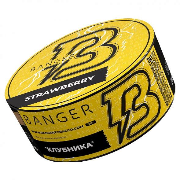 Табак Banger - Strawberry (Клубника, 100 грамм) купить в Тольятти