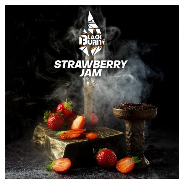 Табак BlackBurn - Strawberry jam (Клубничное Варенье, 100 грамм) купить в Тольятти