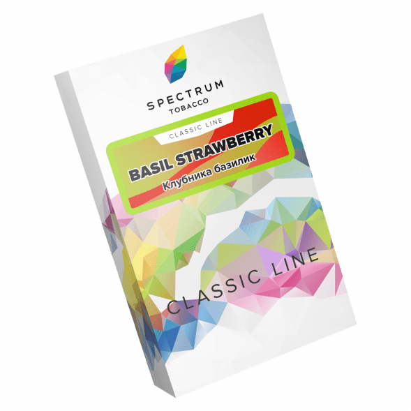 Табак Spectrum - Basil Strawberry (Клубника Базилик, 25 грамм) купить в Тольятти