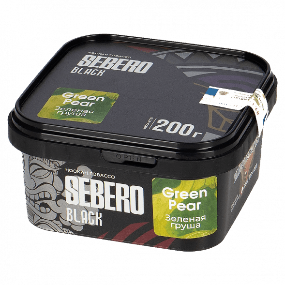 Табак Sebero Black - Green Pear (Зелёная Груша, 200 грамм) купить в Тольятти