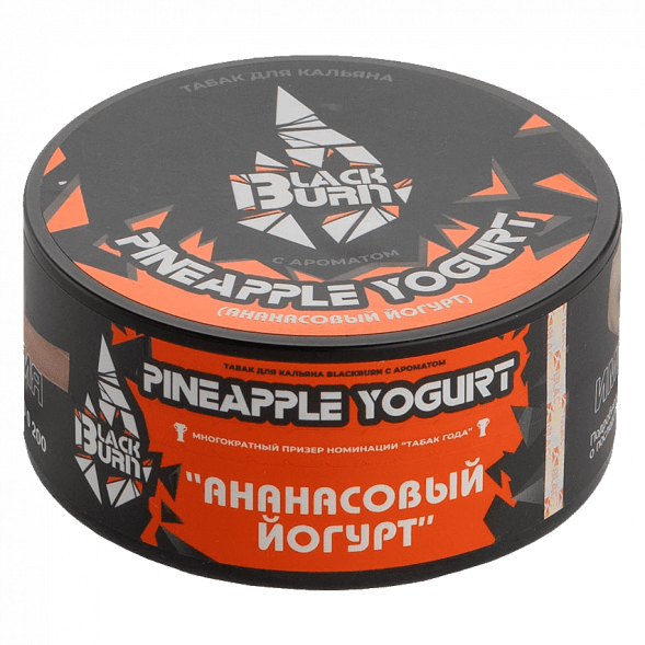 Табак BlackBurn - Pineapple Yogurt (Ананасовый Йогурт, 100 грамм) купить в Тольятти