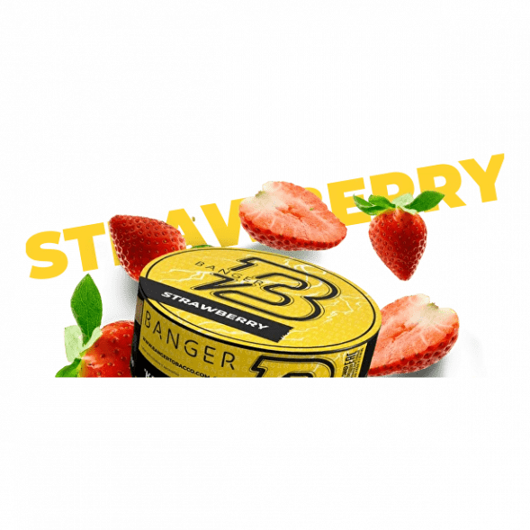 Табак Banger - Strawberry (Клубника, 25 грамм) купить в Тольятти