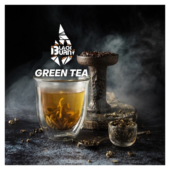 Табак BlackBurn - Green Tea (Зеленый Чай, 100 грамм) купить в Тольятти