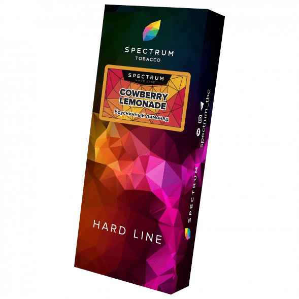 Табак Spectrum Hard - Cowberry Lemonade (Брусничный Лимонад, 100 грамм) купить в Тольятти