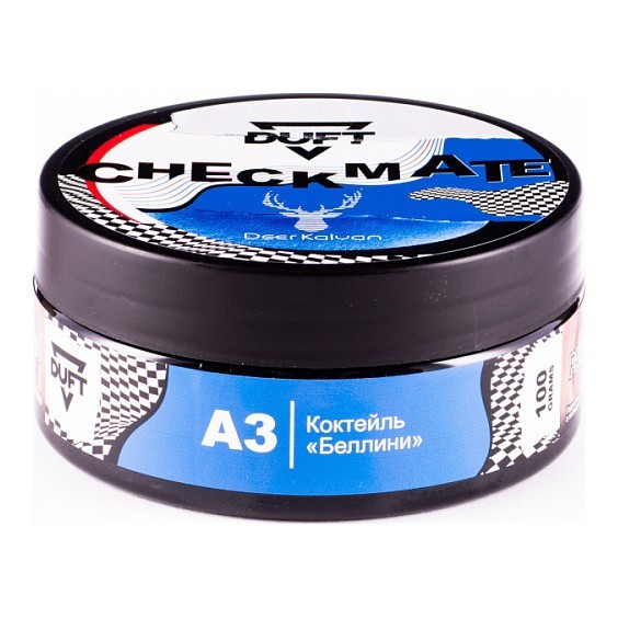 Табак Duft Checkmate - A3 Коктейль Беллини (100 грамм) купить в Тольятти