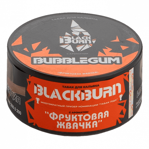 Табак BlackBurn - Bubble Gum (Фруктовая Жвачка, 25 грамм) купить в Тольятти