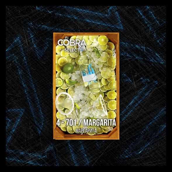 Табак Cobra Select - Margarita (4-701 Маргарита, 40 грамм) купить в Тольятти
