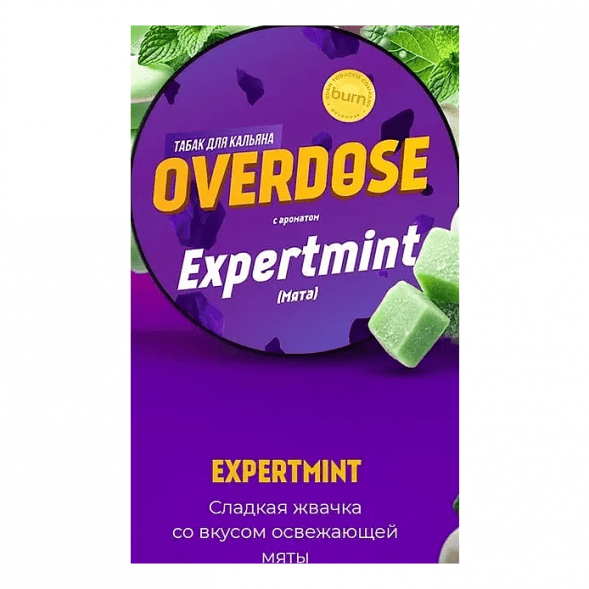Табак Overdose - Expertmint (Мята, 200 грамм) купить в Тольятти