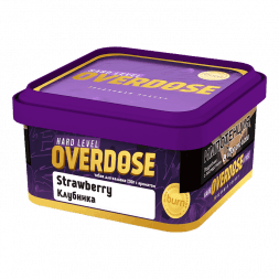 Табак Overdose - Strawberry (Клубника, 200 грамм)