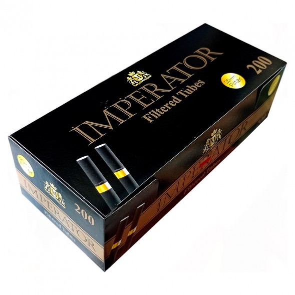 Гильзы сигаретные Imperator - Black Super Long Gold (84х25 мм, 200 шт.) купить в Тольятти
