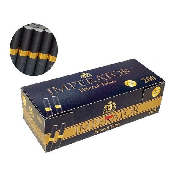 Гильзы сигаретные Imperator - Black Super Long Gold (84х25 мм, 200 шт.) купить в Тольятти