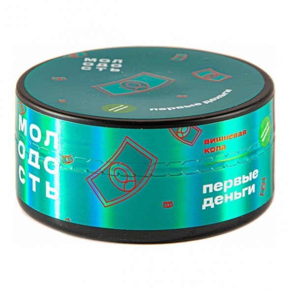 Табак Молодость - Первые Деньги (Вишнёвая Кола, 100 грамм) купить в Тольятти