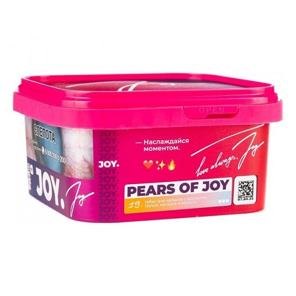 Табак Joy - Pears Of Joy (Груша, Мускус и Ваниль, 200 грамм) купить в Тольятти