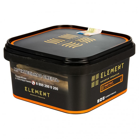 Табак Element Земля - Fruit Pulp NEW (Фруктовое Пюре, 200 грамм) купить в Тольятти