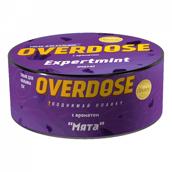 Табак Overdose - Expertmint (Мята, 25 грамм) купить в Тольятти
