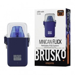 Электронная сигарета Brusko - Minican Flick (Синий)