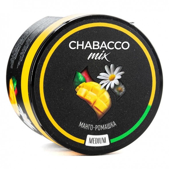 Смесь Chabacco MIX MEDIUM - Mango Camomile (Манго - Ромашка, 40 грамм) купить в Тольятти