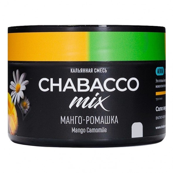 Смесь Chabacco MIX MEDIUM - Mango Camomile (Манго - Ромашка, 40 грамм) купить в Тольятти