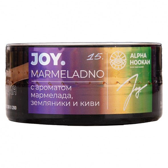 Табак Joy - Marmeladno (Мармелад, Земляника и Киви, 25 грамм) купить в Тольятти