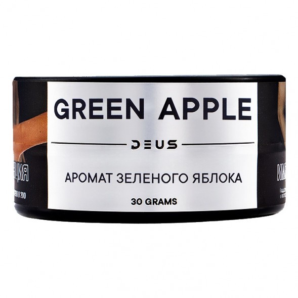 Табак Deus - Green Apple (Зелёное Яблоко, 30 грамм) купить в Тольятти