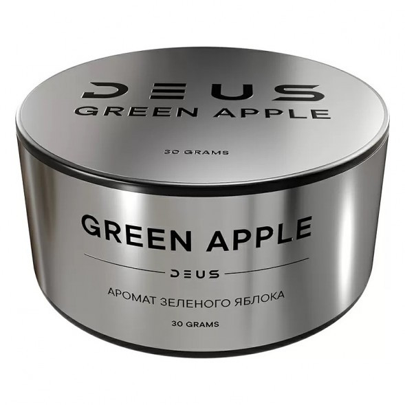 Табак Deus - Green Apple (Зелёное Яблоко, 30 грамм) купить в Тольятти
