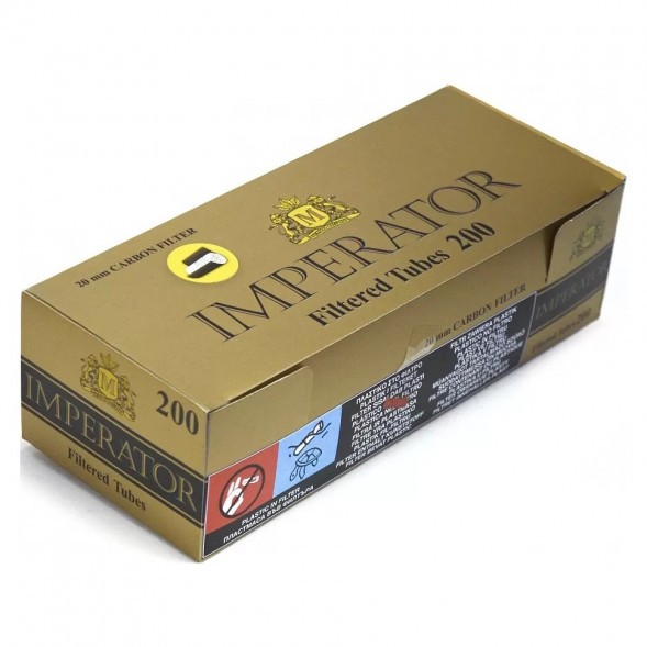 Гильзы сигаретные Imperator - Black Carbon (84х20 мм, 200 шт.) купить в Тольятти