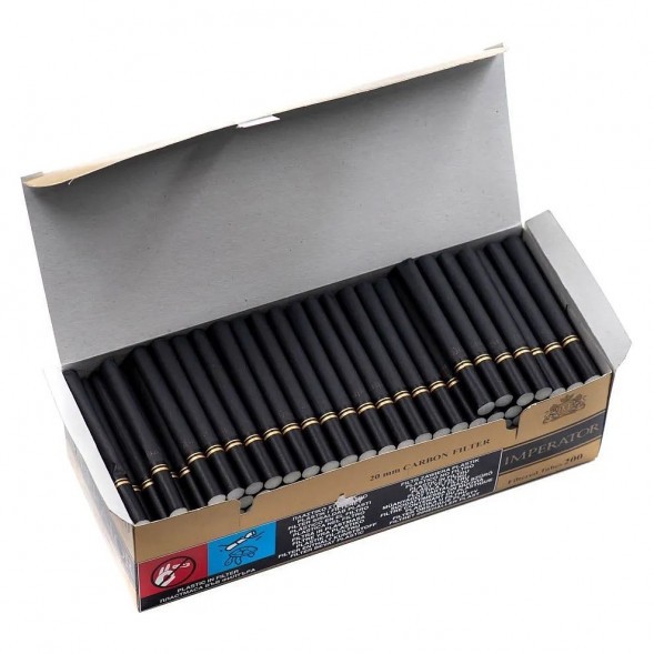 Гильзы сигаретные Imperator - Black Carbon (84х20 мм, 200 шт.) купить в Тольятти