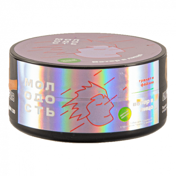 Табак Молодость - Ветер в Лицо (Гранат и Фейхоа, 25 грамм) купить в Тольятти