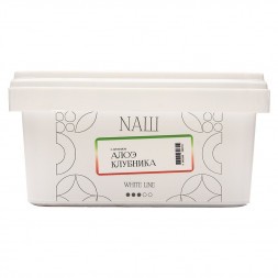 Табак NАШ WHITE - Алоэ Клубника (200 грамм)