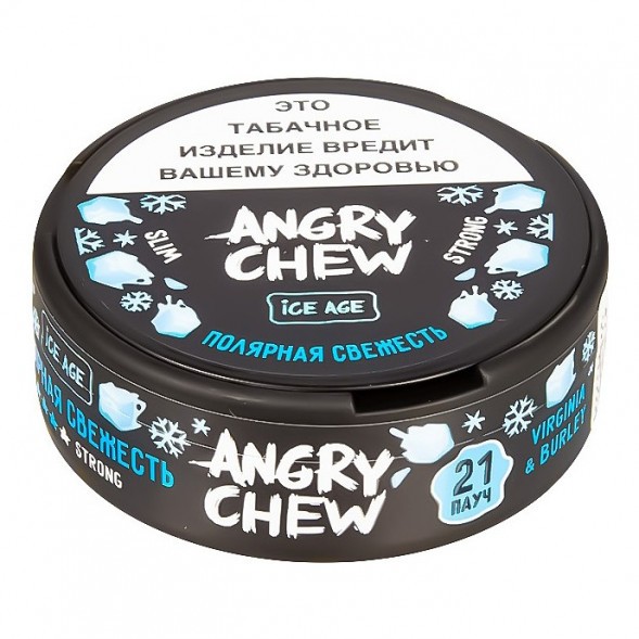 Табак жевательный Angry Chew Slim Strong - Полярная Свежесть (12 грамм) купить в Тольятти