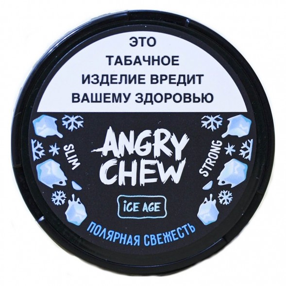 Табак жевательный Angry Chew Slim Strong - Полярная Свежесть (12 грамм) купить в Тольятти