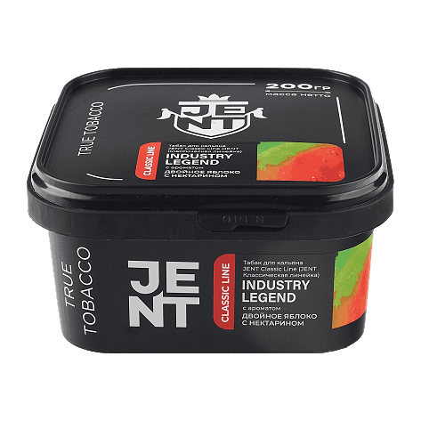 Табак Jent - Industry Legend (Двойное Яблоко с Нектарином, 200 грамм) купить в Тольятти