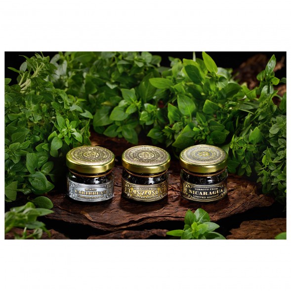 Табак WTO - Caribbean Green Basil (Зеленый Базилик, 20 г) купить в Тольятти