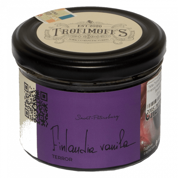 Табак Trofimoff&#039;s Terror - Finlandia Vanila (Финская Ваниль, 125 грамм) купить в Тольятти