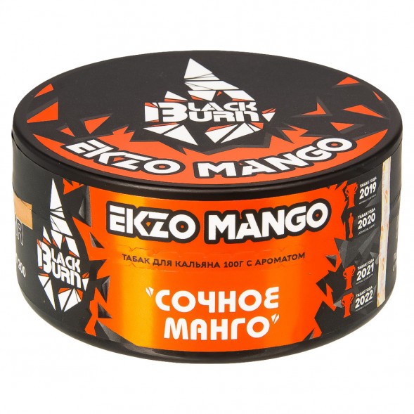 Табак BlackBurn - Ekzo Mango (Сочное Манго, 100 грамм) купить в Тольятти