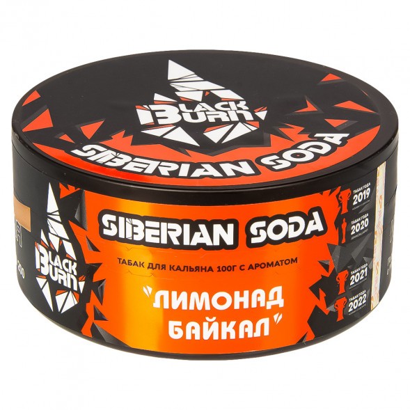 Табак BlackBurn - Siberian Soda (Лимонад Байкал, 100 грамм) купить в Тольятти
