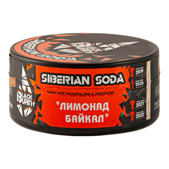 Табак BlackBurn - Siberian Soda (Лимонад Байкал, 100 грамм) купить в Тольятти