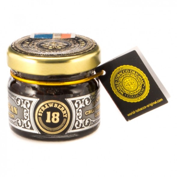 Табак WTO - Caribbean 18 Strawberry (Клубника, 20 г) купить в Тольятти