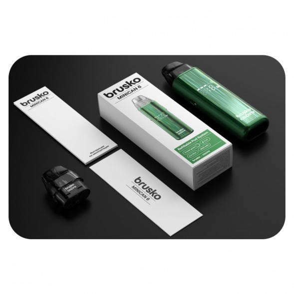 Электронная сигарета Brusko - Minican 6 (Металлик - Urban Grey) купить в Тольятти