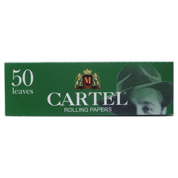 Бумага для самокруток Cartel - Green (50 штук) купить в Тольятти