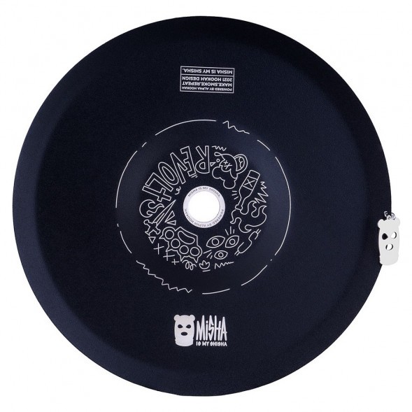 Кальян MISHA Rebel - Revolt Jet Black (Чёрный Матовый, Без Колбы) купить в Тольятти