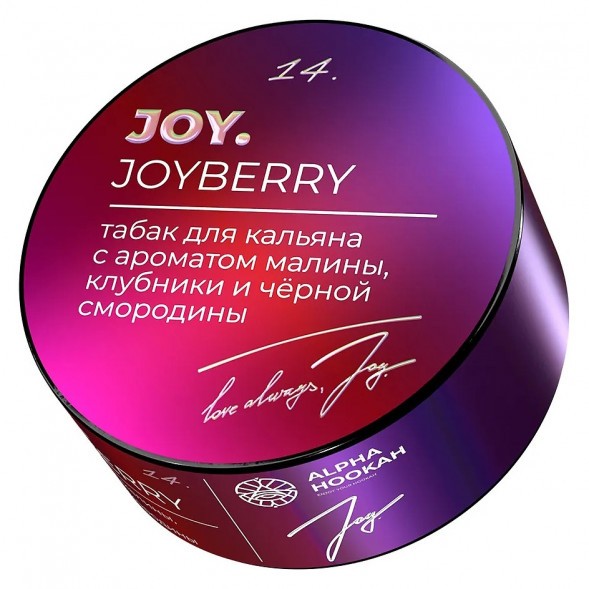 Табак Joy - Joyberry (Малина, Клубника и Чёрная Смородина, 25 грамм) купить в Тольятти