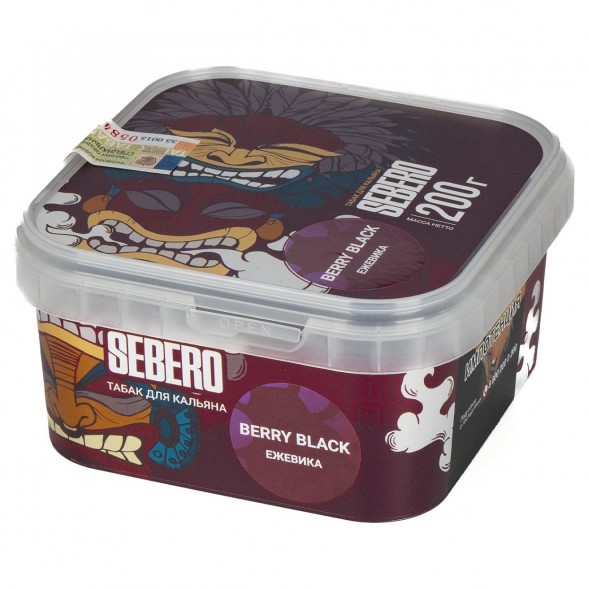 Табак Sebero - Berry Black (Ежевика, 200 грамм) купить в Тольятти