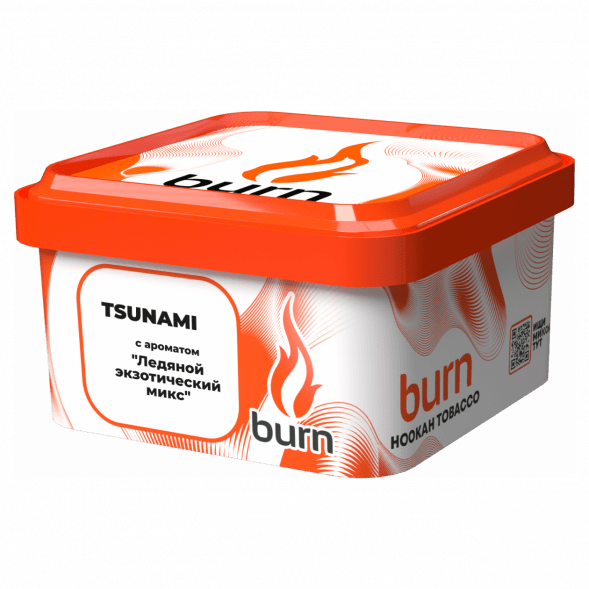 Табак Burn - Tsunami (Тропические Фрукты со Льдом, 200 грамм) купить в Тольятти
