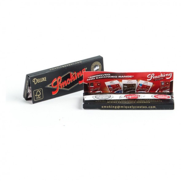 Бумага для самокруток Smoking - Regular Deluxe (70х37 мм, 60 штук) купить в Тольятти