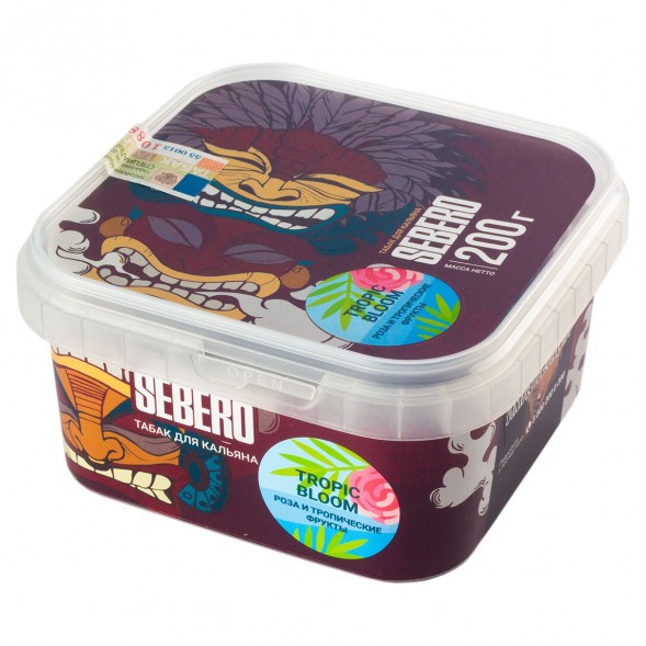 Табак Sebero - Tropic Bloom (Роза и Тропические Фрукты, 200 грамм) купить в Тольятти