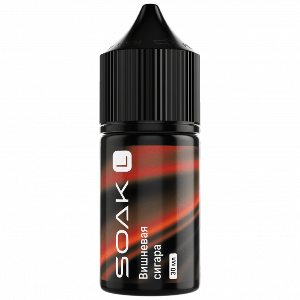 Жидкость SOAK L30 - Cherry Cigar (Вишнёвая Сигара, 30 мл, 2 мг) купить в Тольятти