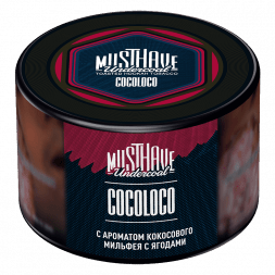 Табак Must Have - Cocoloco (Кокосовый Мильфей с Ягодами, 40 грамм)
